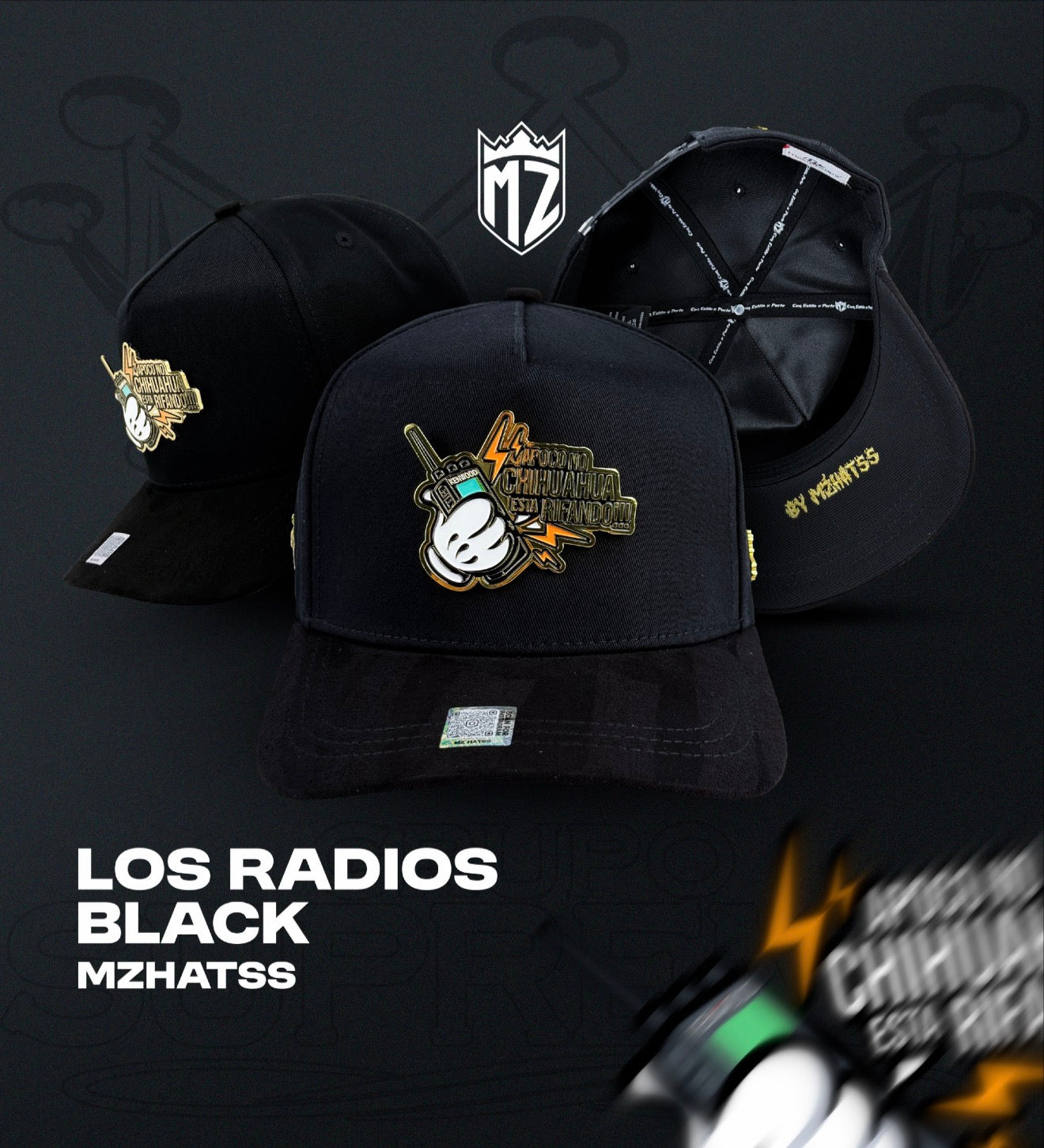 Kenwood Los Radios (Black) Grupo Supremo Collab