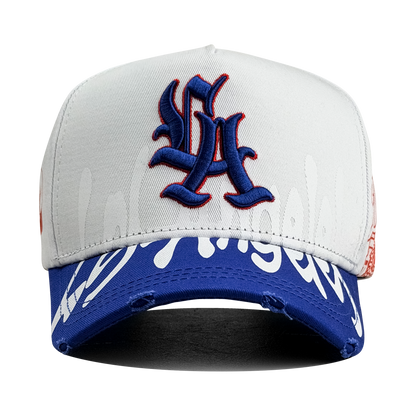 LA Meltdown (White X Blue)