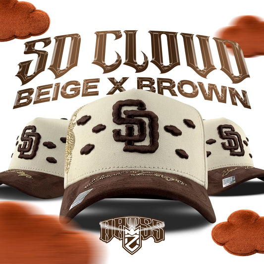 SD Clouds (Beige x Brown)