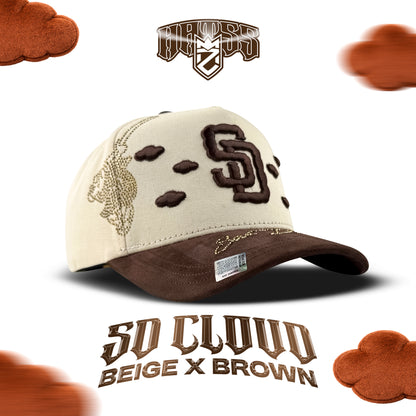 SD Clouds (Beige x Brown)