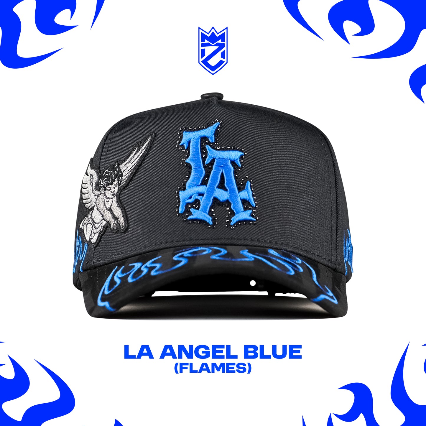 LA ANGEL BLUE (Flames) Full Set