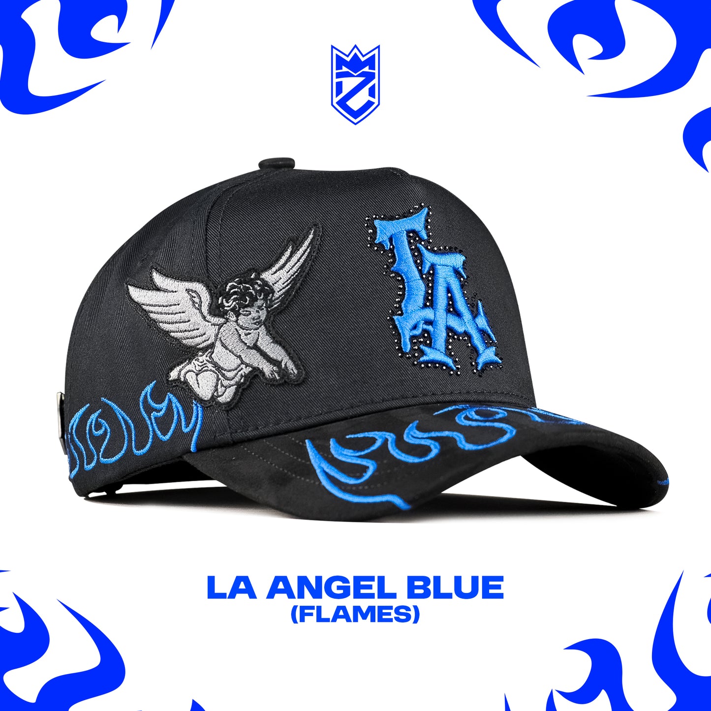 LA ANGEL BLUE (Flames) Full Set